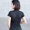 half-length black mesh short sleeves
