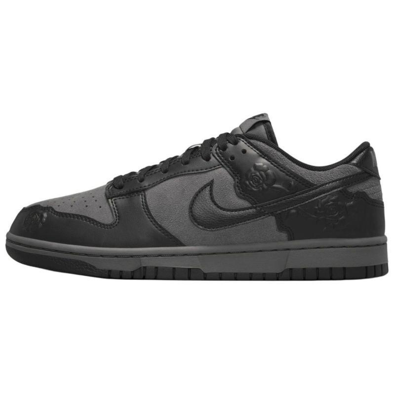 Nike Dunk Low Black Roses Women's Skate Shoes Sneakers HF1986-001