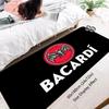 House Entrance Doormat Bacardis Rum Black Bat Hallway Carpet Living Room Rugs Non-slip Foot Carpets Bathroom Rug Floor Mats