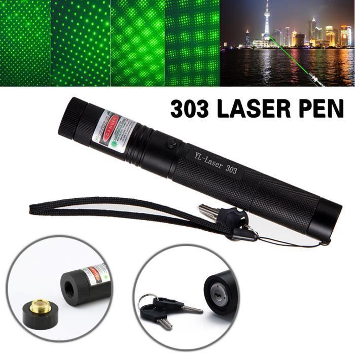 Pointeur Laser Vert Puissant 10KM Lazer Pointer 1mW Stylo Longue