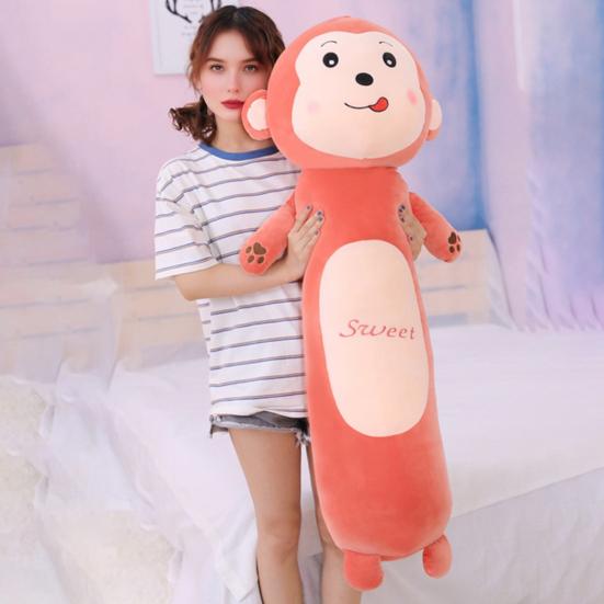Обезьяна Кролик Плюшевая Игрушка Мягкое Чучело Животное Кошка Лев Диванная Декоративная Подушка Подушка Плюшевая Подушка Поддержка Подарки для Детей