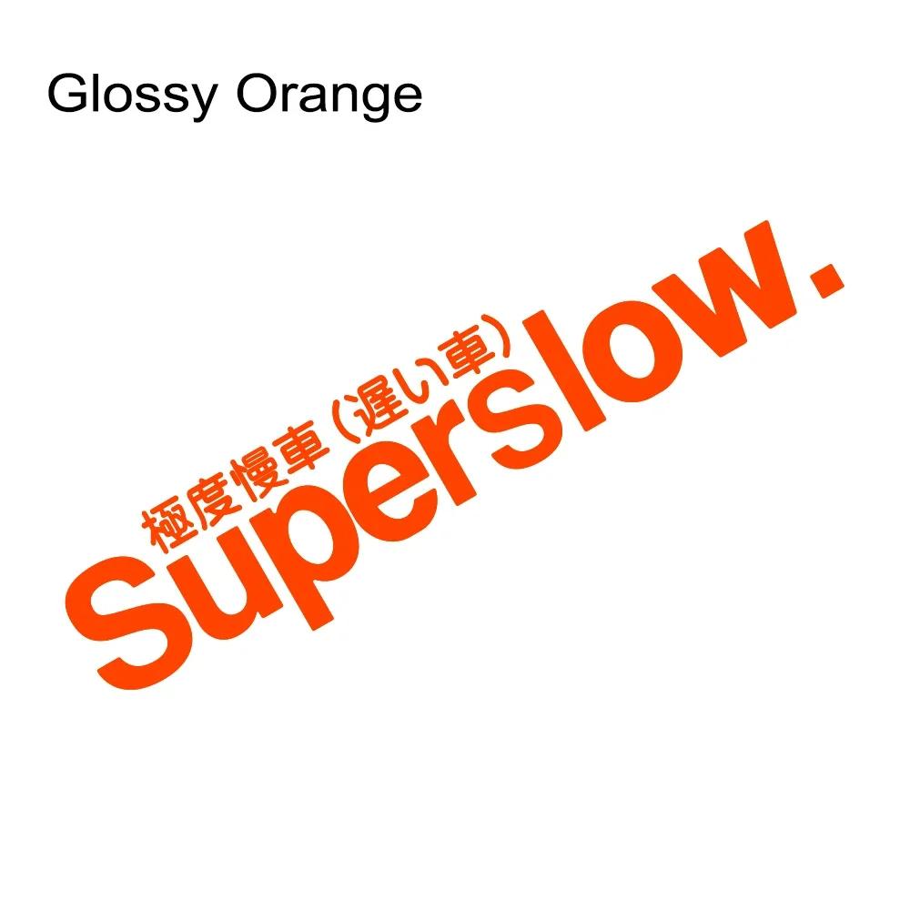 1Pcs Superslow Motorcycle Personalized Stickers Decoration Waterproof Oilproof Motorbike Tape Decal Moto Universal Accessories