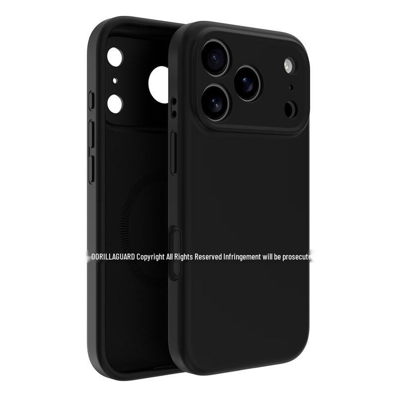 Жидкий силиконовый чехол для iPhone Xingqiu Weishi MagSafe