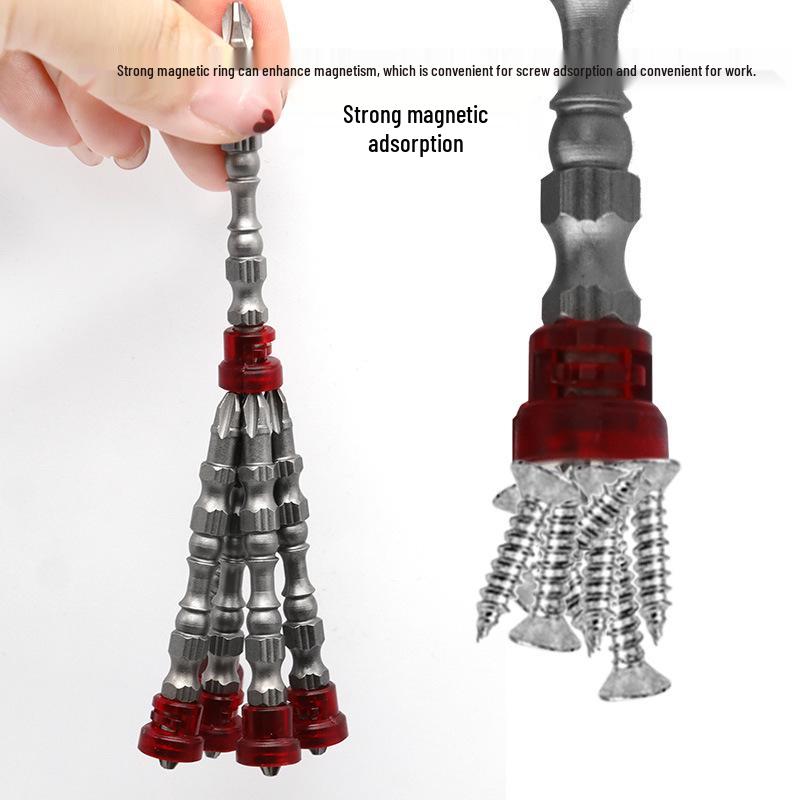 Одинарная и двойная магнитная крестовая бита для электрических/пневматических отверток