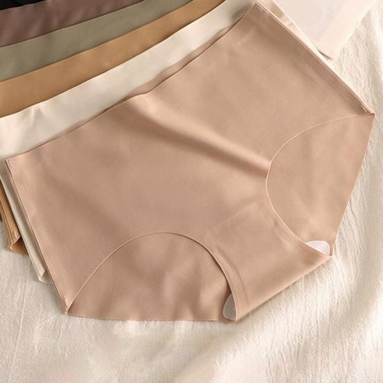 Женское бесшовное хипстерское нижнее белье, не скрывающее тело, мягкие эластичные трусы, полностью закрывающие тело, дышащие трусики со средней посадкой, невидимые трусы