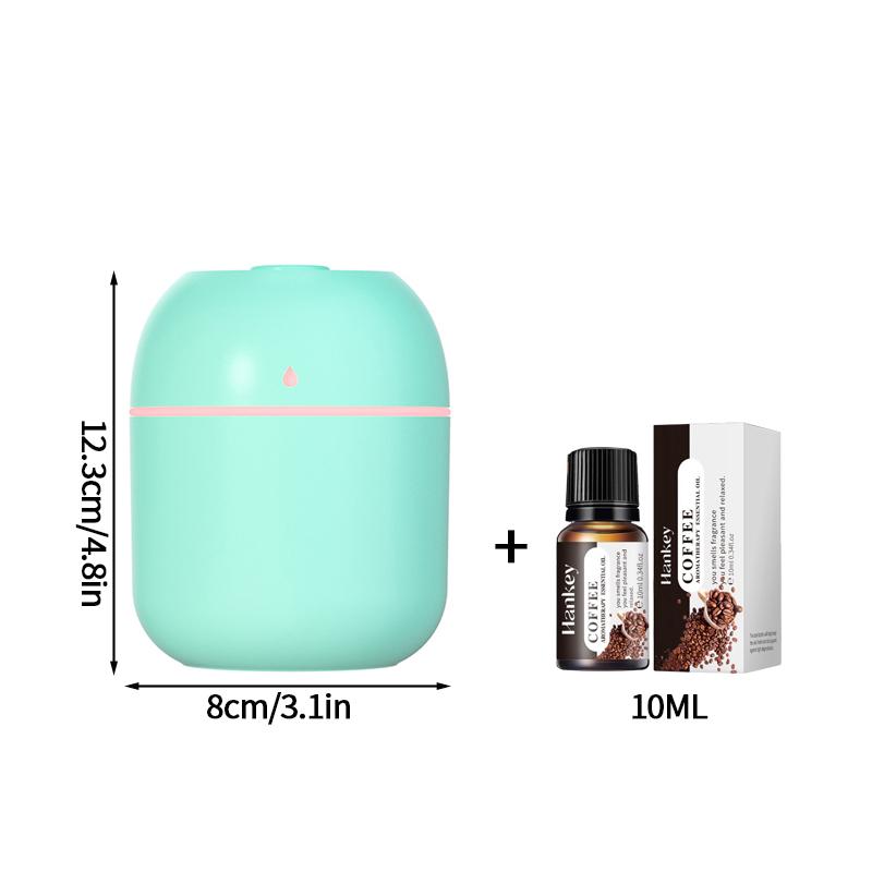 Портативный мини-увлажнитель для автомобиля, домашнего офиса, автоматический увлажнитель воздуха, диффузор USB, настольный, бесшумный, довольно увлажнитель