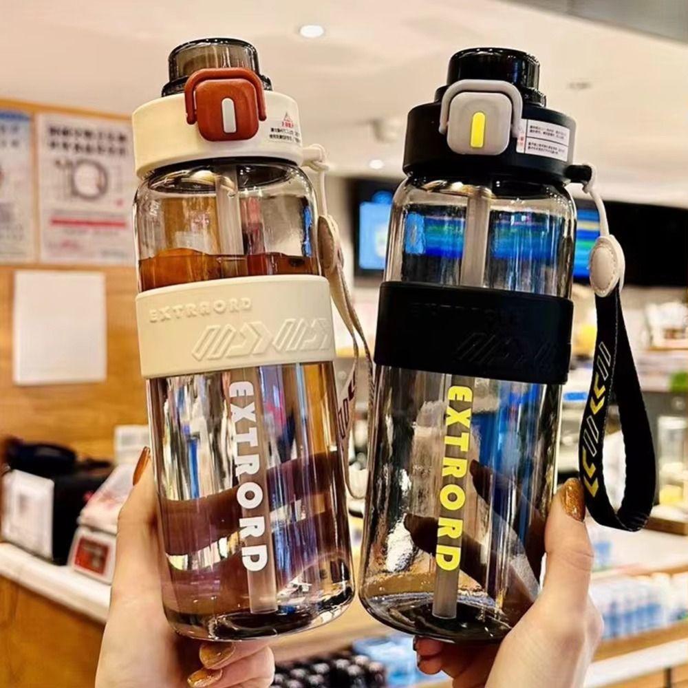 Leak Proof 800ml Sports Water Bottle Large Capacity Outdoor Sports Kettle Outdoor Activities