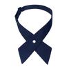 Crisscross Bow Tie Fashion Solid Color Detachable Collar Men and Women Jk Collar Comfortable Breathable