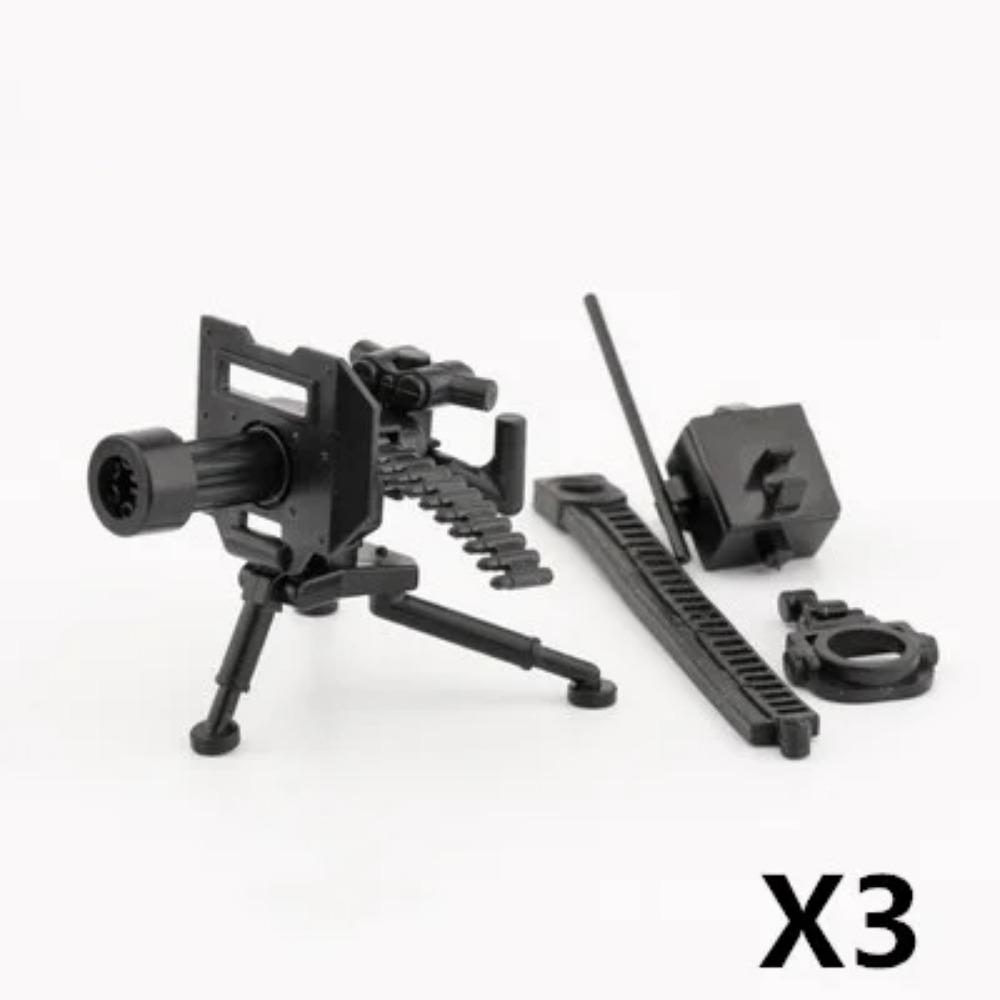 Аксессуары для военных времен Второй мировой войны, фигурка солдата, строительные блоки, Гатлинг, Барьер, Крепость, Рюкзак, Жилет, MOC, Армейские кирпичики, Игрушки для детей J097