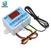 XH-W3002 W3002 AC 110V-220V DC 24V DC 12V Светодиодный цифровой терморегулятор Термостат Контроллер температуры Переключатель управления Измеритель