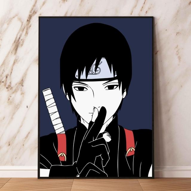 Холст HD принты Наруто Хьюга Неджи настенное искусство дома современная гостиная изображение персонажа из мультфильма для детей