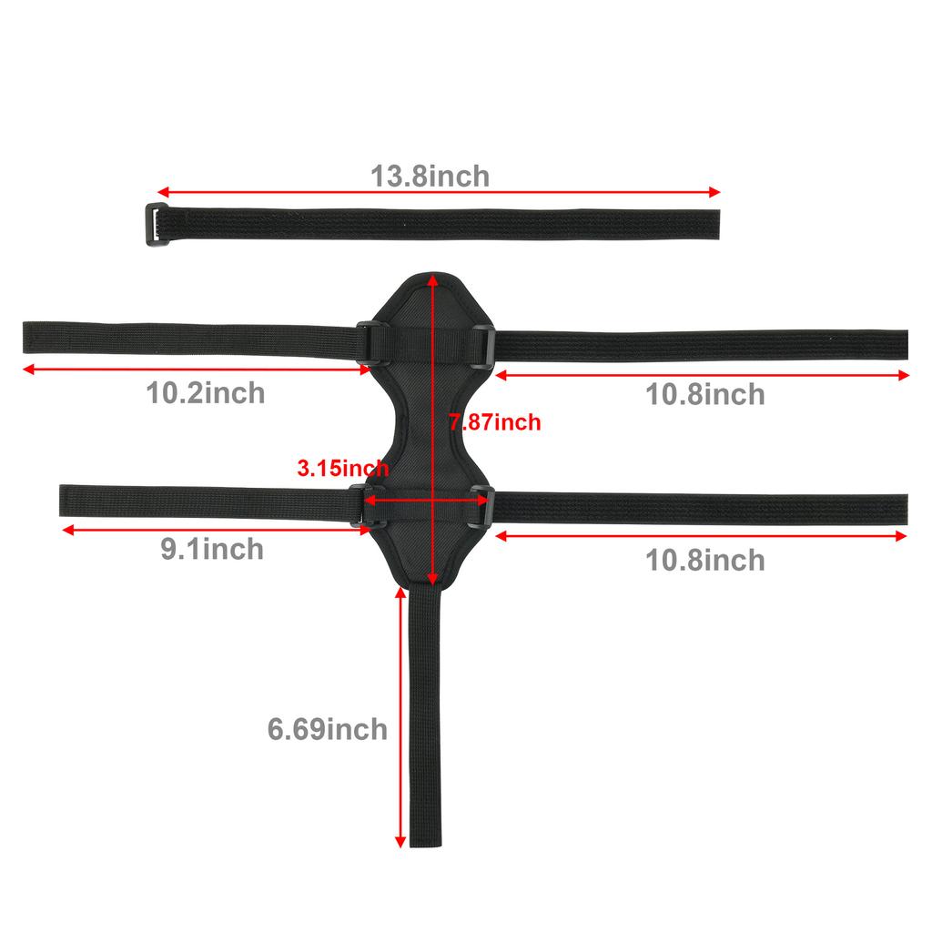 Anti Slip Nylon Speaker Mount Strap Holder For Jbl Bluetooth Speakers, Universal Bike Sound Box Bracket 1.5-3.5 Inch
