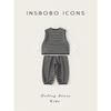 Insbobo Children's Suit 2026 Spring Boys' Vest Baby Stylish New Clothes Girls Fashionable Children's Clothing