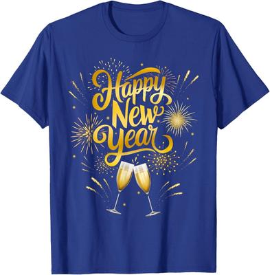 New Years Eve Party Supplies 2026 Happy New Year Fireworks T-Shirt