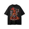 Black Broken Terror Anime Grunge Art Retro Style Summer Casual TShirt Unisexs and Womens Luxury Brand Top 2026 New Art