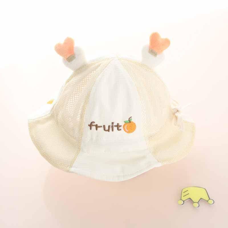 Baby Sun Hat Summer Thin Breathable Fisherman Bucket Cap for Infant Boys Girls UV Protection Spring Autumn Outdoor