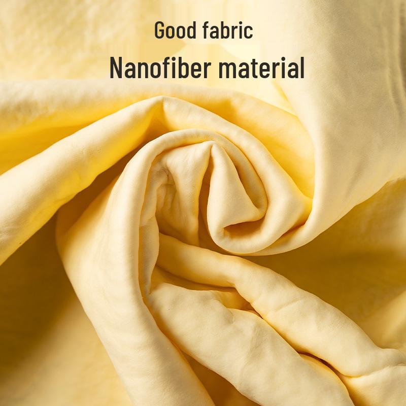 Quick-Drying Large Chamois Pet Towel - Absorbent Bath Towel for Dogs & Cats