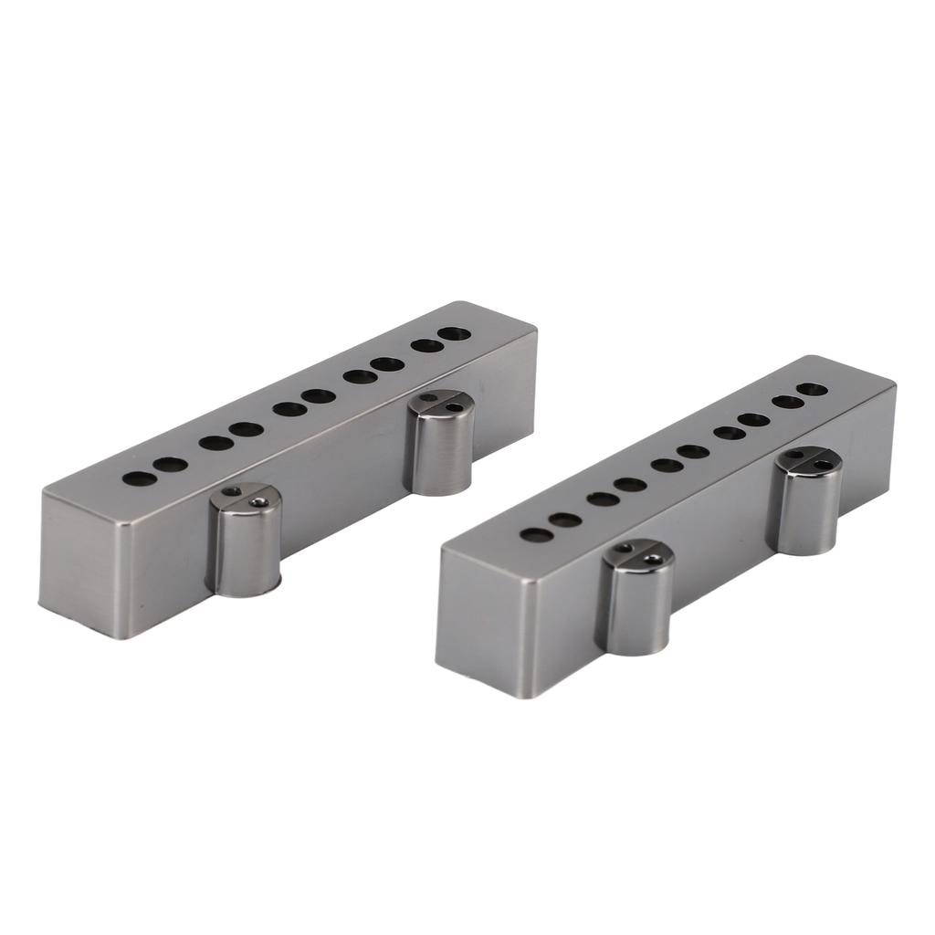 1 пара чехлов для звукоснимателей бас-гитары, 5-струнная электрическая бас-гитара, сменные аксессуары, пластик с хромовым покрытием