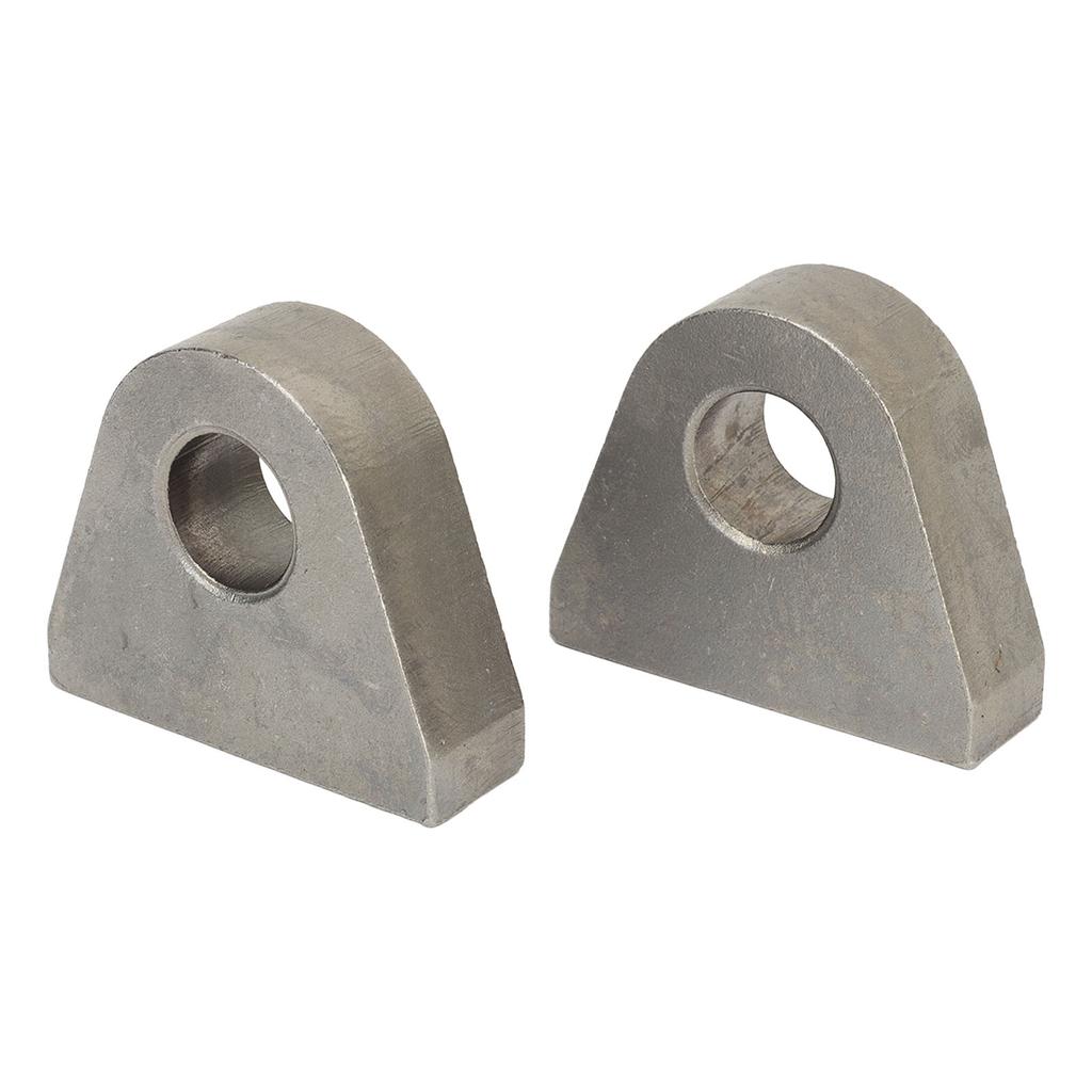 2pcs Shackle Mount Heavy Duty 1 Inch Thick Steel Weld On Shackle Clevis Mounts for Tractors