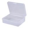 9Cm*6.5Cm*3Cm Transparent Plastic Storage Box Clear Square Multipurpose