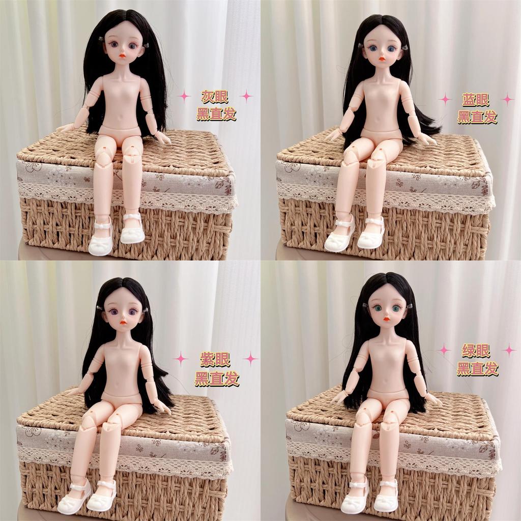 Красивая кукла BJD 30 см с потрясающими разноцветными глазами и уникальными прическами для коллекционеров