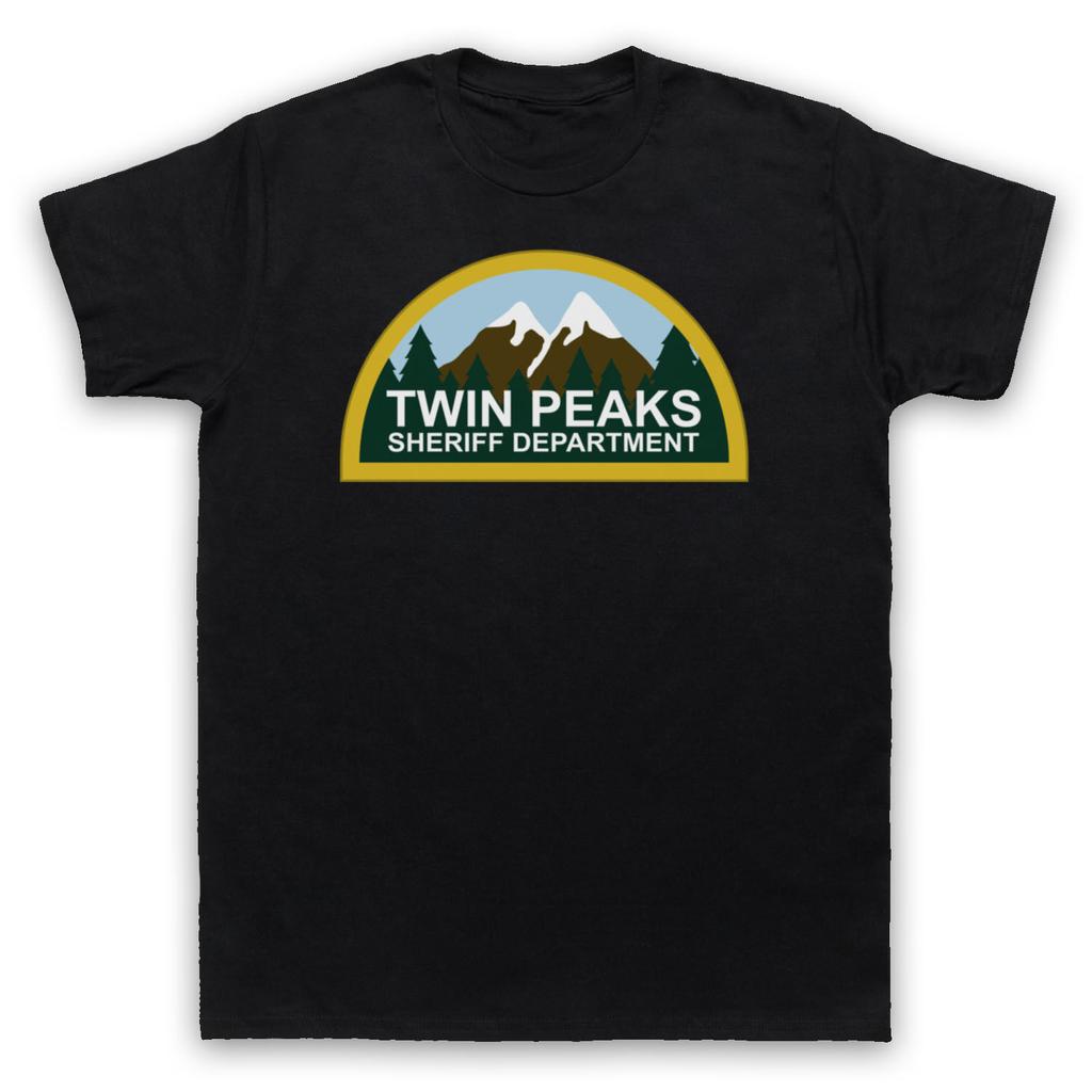 2025 Well In Summer TWIN PEAKS American TV Series Twin Peaks Town SHERIFF DEPARTMENT Forest TV Series Peripheral T-shirt
