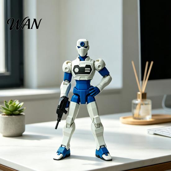 Cartoon Character Figurine Action Figure 3D Printed Posable Articulated Poseable Fidget Toy Model Collectible Decoration Anime Fans Gifts