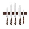 Magnetic Knife Holder 16" Wall Mount Drill-free Sturdy Wood Design Powerful Magnet Strip for Kitchen Utensils Tools Keys Knife Rack Organizer