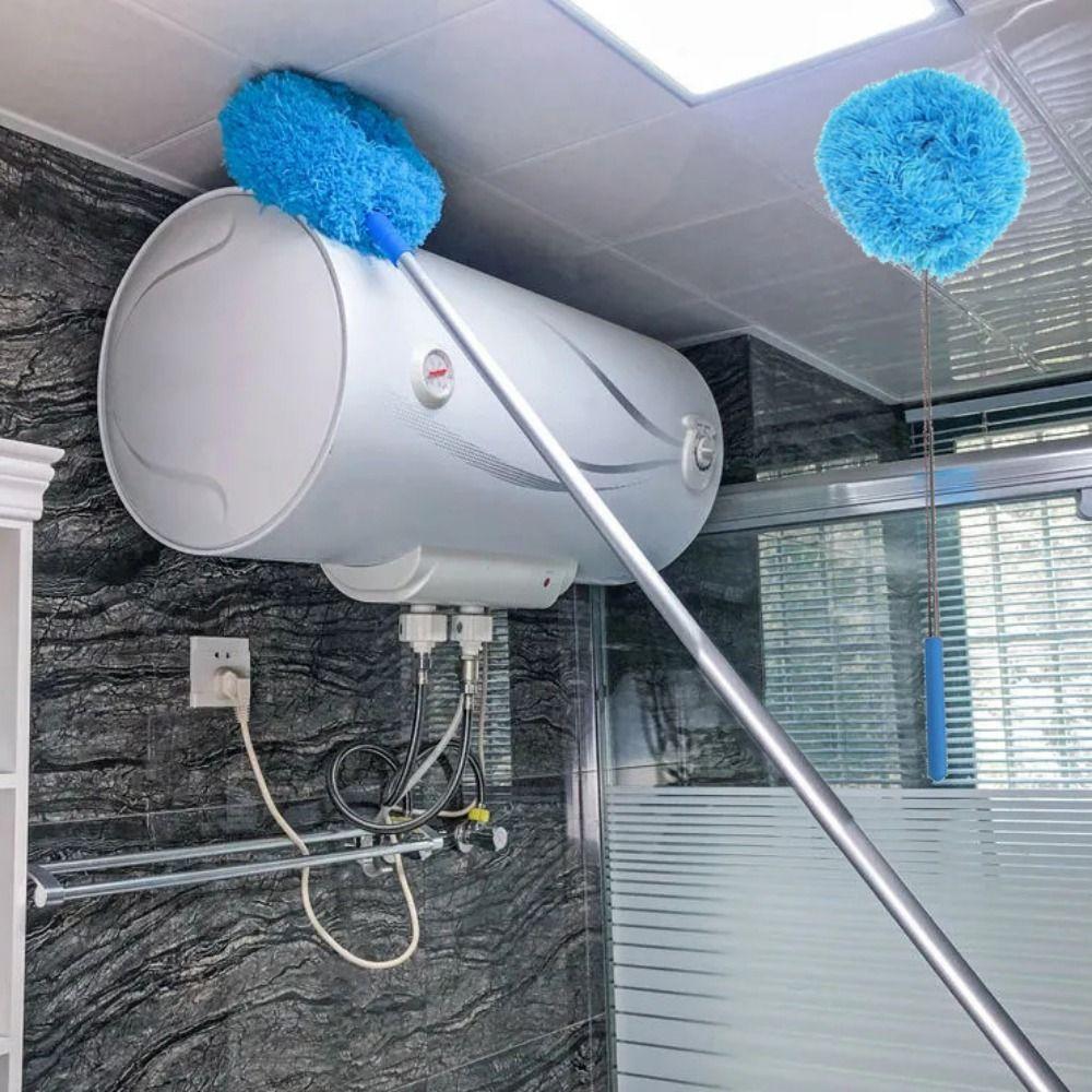 Long Handled Extendable Feather Duster Reusable Cleaner Brush Household Ceiling Fan Duster  Kitchen