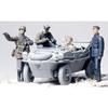 Tamiya 1/35 Military Miniature Series No. 253 German Army Tank Unit Frontline Reconnaissance Team Plastic Model 35253