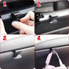 Thin Clip Car Glove Box Hook Plastic Car Clip Hook New Car Hanging Hook  Vehicle Accessories