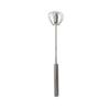 1pcs Semi-automatic Whisk Stainless Steel Milk Frother Flour Mixer Manual Press Creamer Home Kitchenware