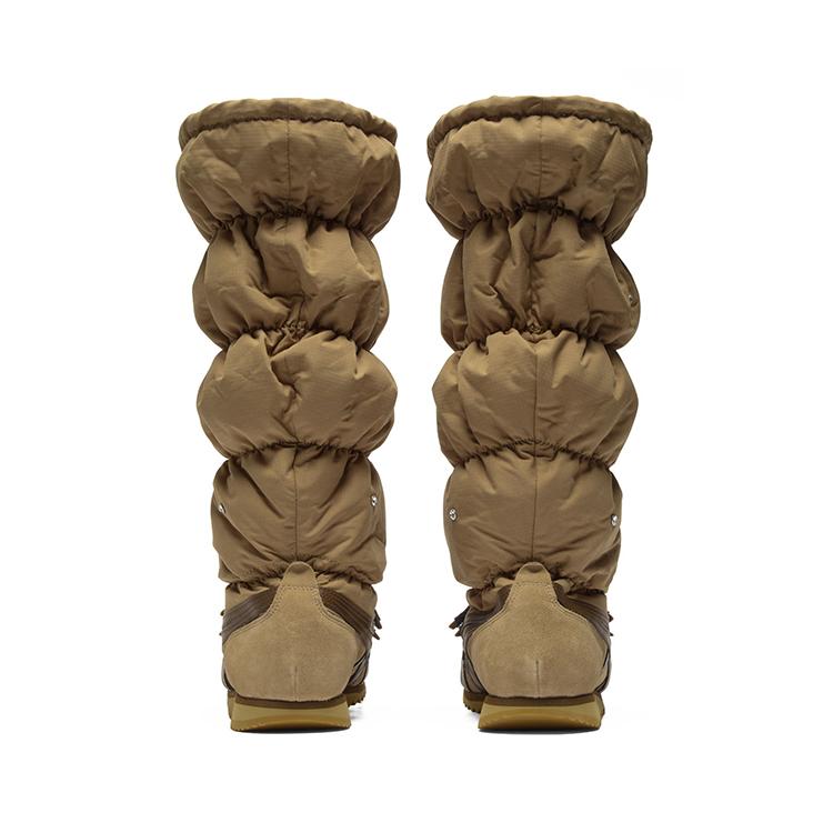 ONITSUKA TIGER Зимний Рай Модная Личность Теплые Высокие Повседневные Кроссовки Женские кроссовки Коричневые 1182A676-200