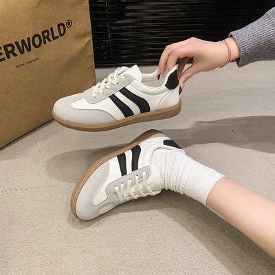 2025 весна и осень универсальные новые спортивные туфли женские туфли корейская версия кеды повседневные туфли студенческие туфли для строевой подготовки белые туфли