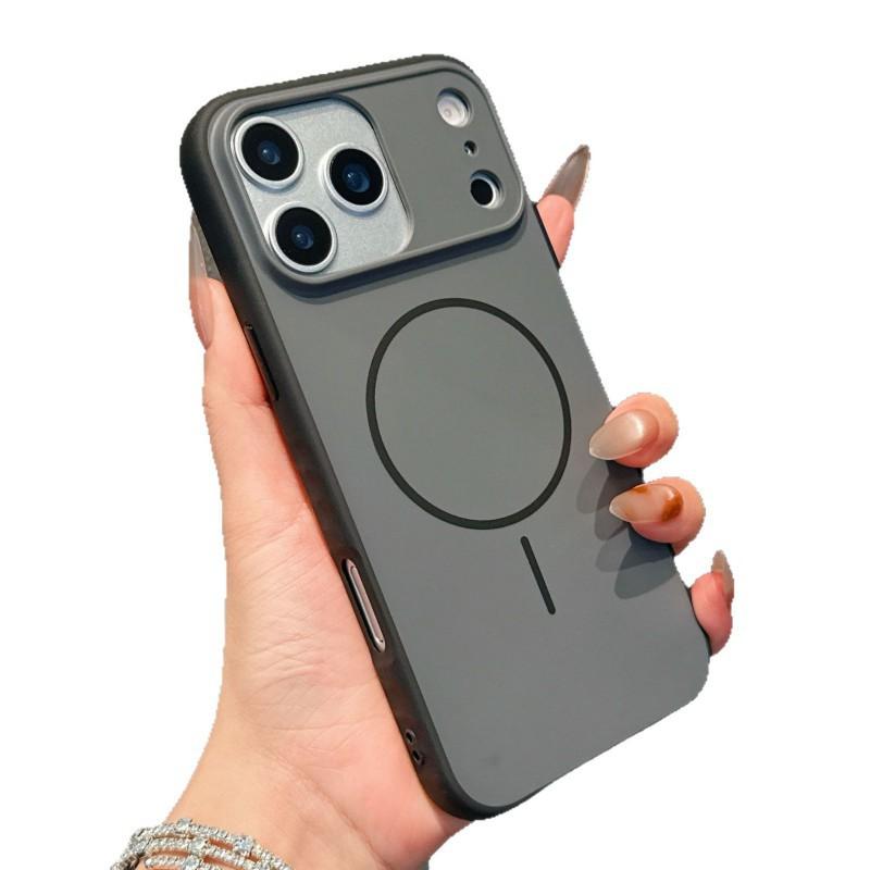Color Blocking Skin Sensation 2-in-1 Suitable IPhone 17PM Phone Case Apple 16 ProMax Magnetic 15PM Protective