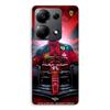 Coque De Téléphone - MANIACASE - Xiaomi Redmi Note 13 Pro 4G - Silicone - Noir - Officiel Ferrari
