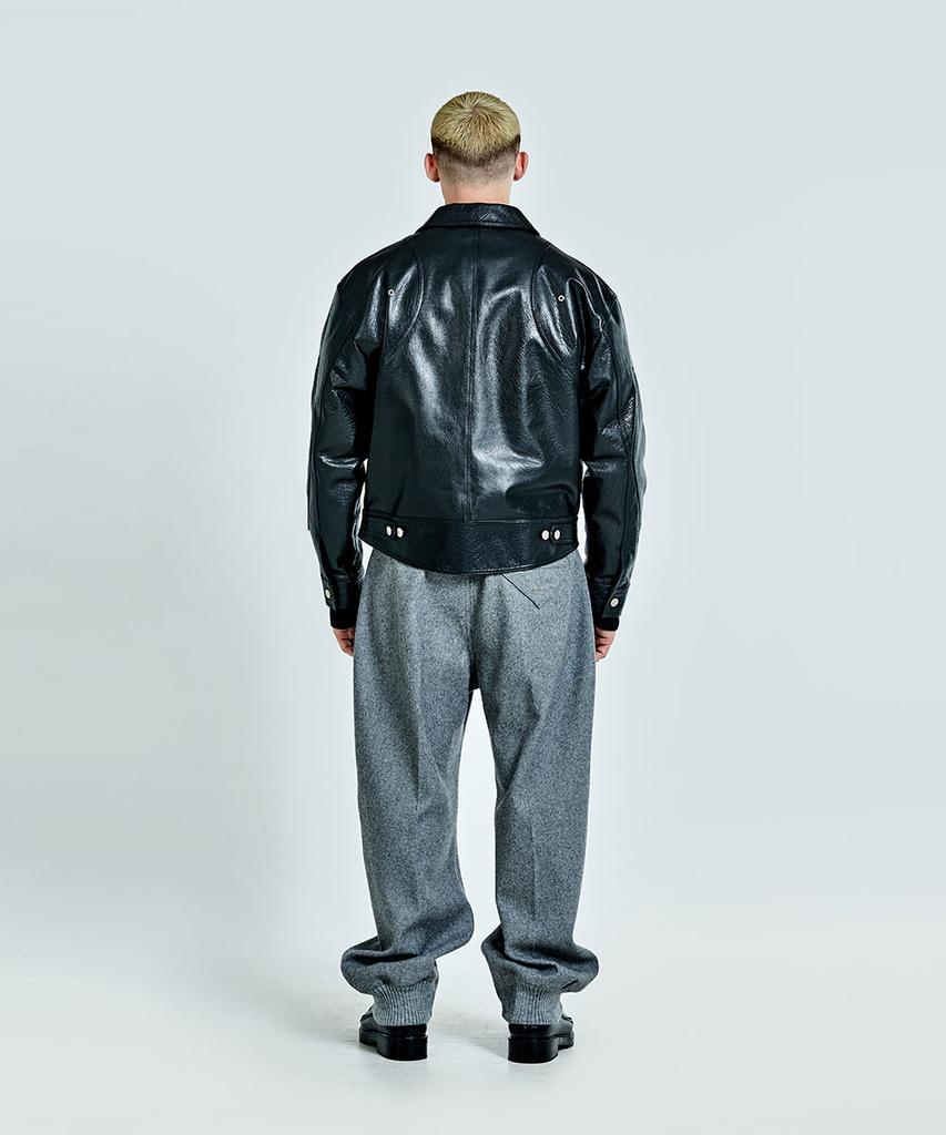 51Percent Tunnel Lining Leather Jacket - Black