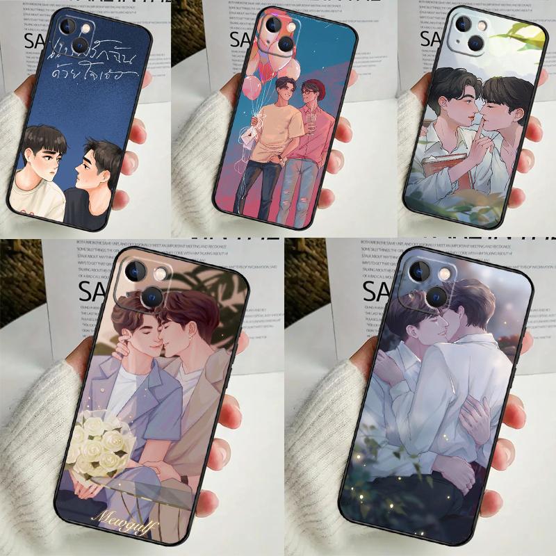 Mewgulf Happy gay Case For Samsung Galaxy S25 Ultra S21 S22 S23 S24 Ultra S9 S10 S20 Plus S25 FE Phone Cover