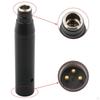 -Performance Adapter Male 4pin Sturdy Converter Mini Easy To Use XLR -microphone