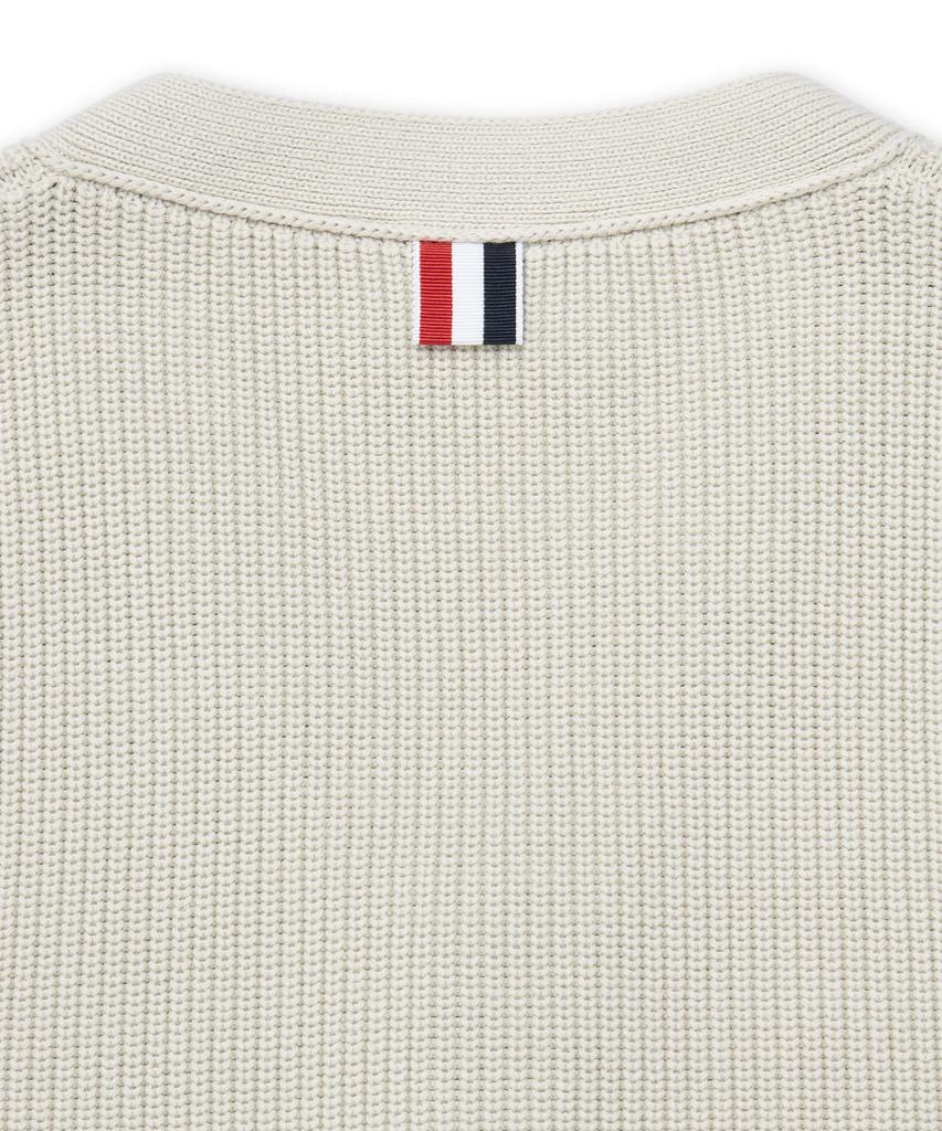 Thom Browne Garment Dyed 4-Bar Cardigan - Beige / Mkc635Ay3065260