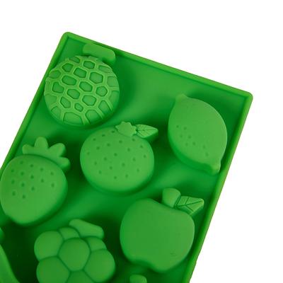 3D мультфильм фрукты силиконовая помадка торт украшения плесень инструмент для выпечки