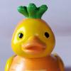 Vegetable Duck Statue Cartoon Corn Carrot Eggplant Cabbage Duck Resin Figurine Home Office Desktop Decoration Ornament
