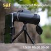 Sf Long Range Handheld Portable 40x60 Bak4 Ipx7 Waterproof High Power Monocular Telescope For Mobile Phone