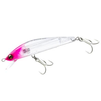 DUEL Isle Магнитный TG Minnow 105F 105мм Плавающий Розовая Голова Прозрачный