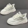Мужская обувь Дышащие маленькие белые туфли Мужская трендовая обувь для спорта и отдыха на толстой подошве Индивидуальные модели для трансграничных поездок