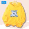 Новое мультяшное модное худи с принтом для детей на осень и зиму, детское худи