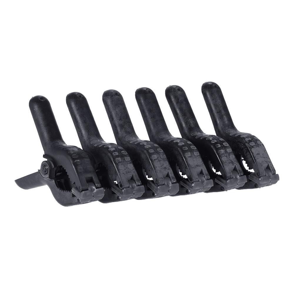 Andoer 6pcs Plastic Tight Clip Clamp Photographic Equipment Universal Use for Photography Studio