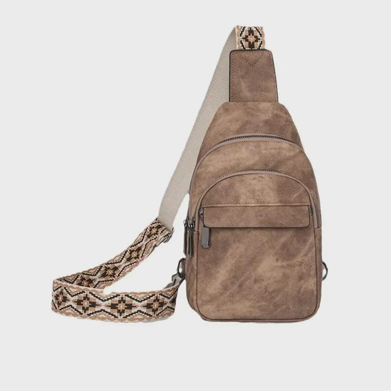 Женская сумка через плечо в стиле ретро 2024 года — маленькая, универсальная сумка через плечо и через плечо