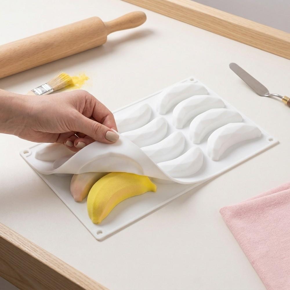 Banana Shape Baking Cake Molds Mousse Cake Mold for Chocolate Cake Dessert Candy Mousse Pastry