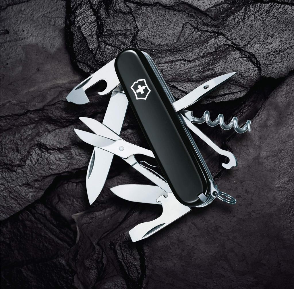 VICTORINOX Climber Black Outdoor Multi-Tool 1.3703.3